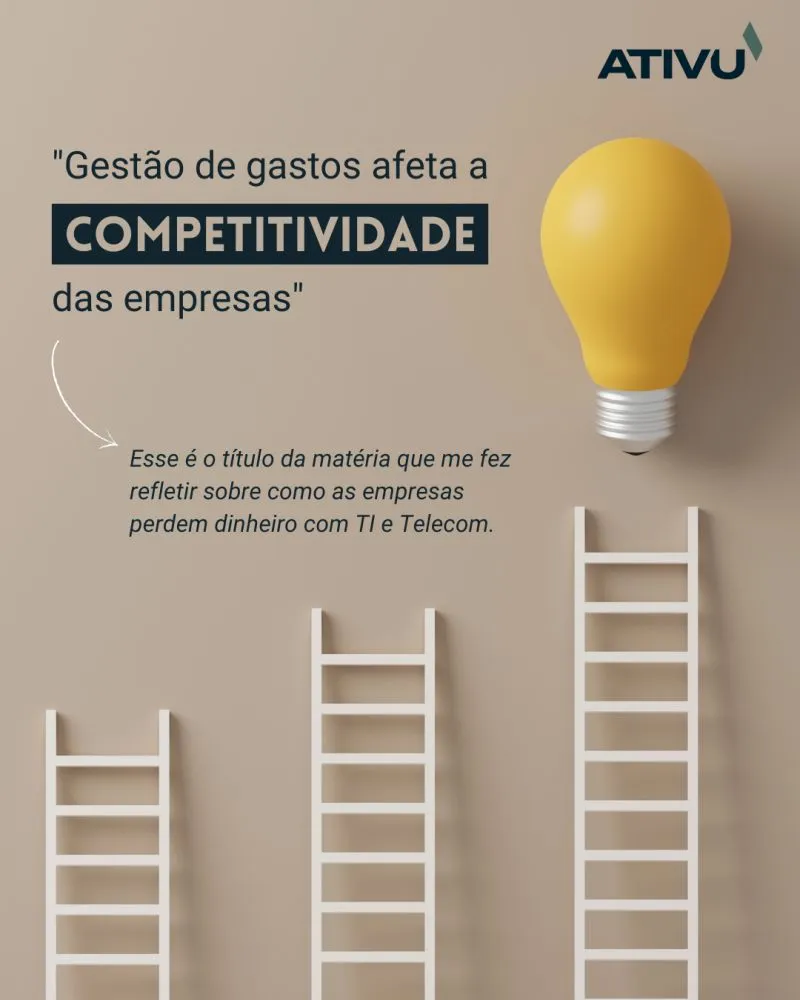 Gestao de Gastos Afeta a Competitividade das Empresas