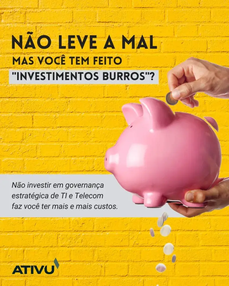 Nao leva a mal  mas voce tem Investimentos burros