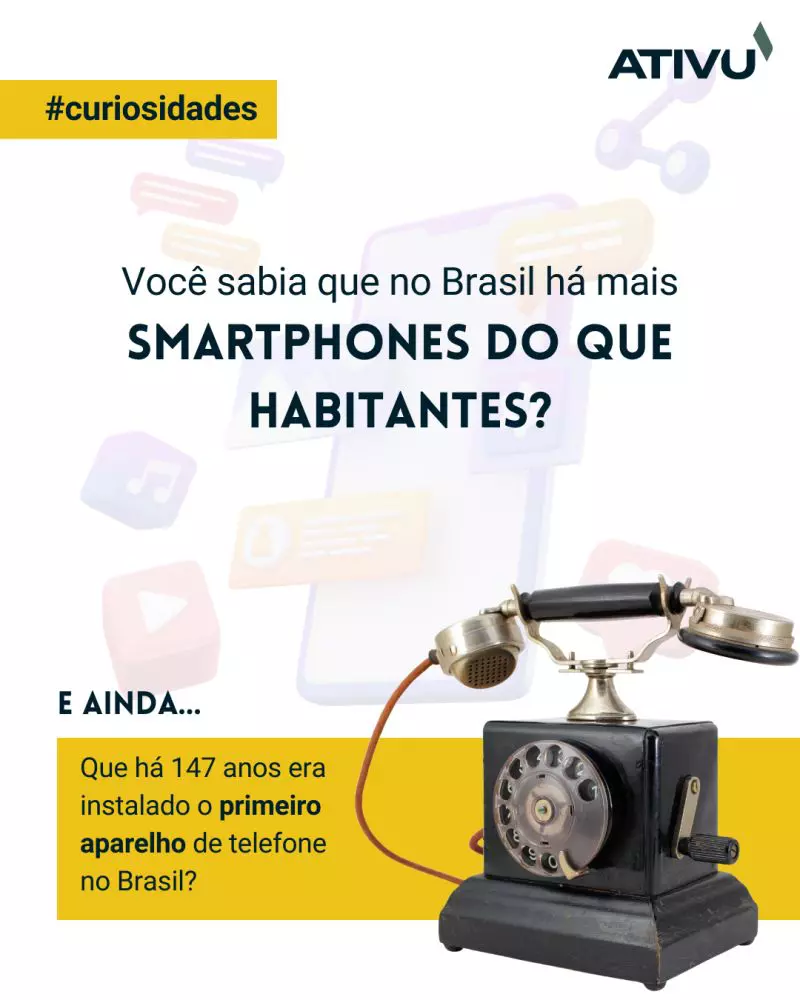 Voce sabia que no Brasil ha mais Smartphones do que habitantes