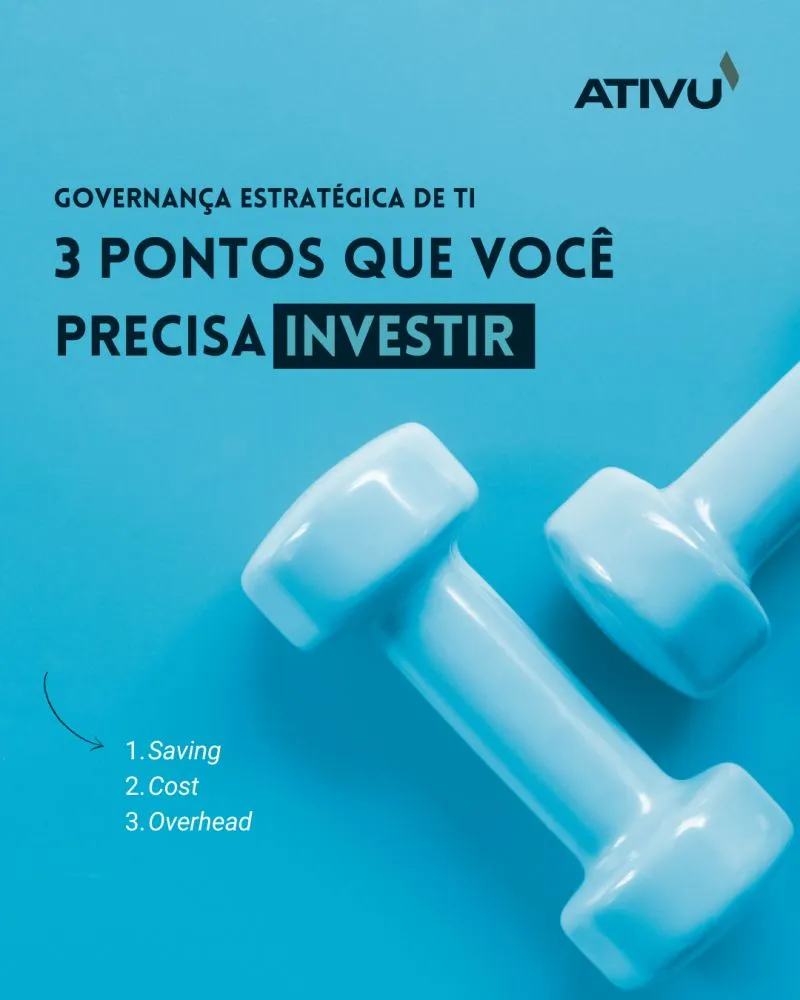 3 pontos que voce precisa investir