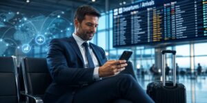 roaming internacional viagem corporativa